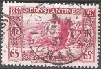 Algérie 1937 Michel 134 O Cote (2005) 0.80 Euro Constantine Gorges Du Rhumel Cachet Rond - Used Stamps