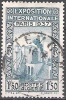 Algérie 1937 Michel 132 O Cote (2005) 1.00 Euro Exposition Universelle Paris Pavillon D'Algérie Cachet Rond - Gebruikt