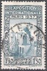 Algérie 1937 Michel 132 O Cote (2005) 1.00 Euro Exposition Universelle Paris Pavillon D'Algérie Cachet Rond - Usados