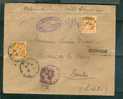 Lettre Chargée , Valeur Declaré 1000 Fr En 1935 , Yvert N°286 X 2 , + 189 , Aa6901 - Lettres & Documents