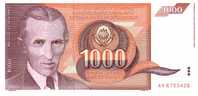 YOUGOSLAVIE  1 000 Dinara   Daté Du 26-11-1990   Pick 107    ***** BILLET  NEUF ***** - Jugoslavia