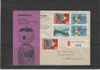 Suisse  -  Ponts  -  Lettre Recommandée De 1957  -  1 Er Vol Zürich - Genève - Tokyo - Covers & Documents