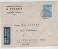 Belgium Cover Sent Air Mail To Denmark Angelur 18-7-?? - Brieven En Documenten