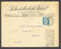France ALBERT GODDE BEDIN & Cie Paris R.P Depart 1929 Commercial Cover To Port Bou Espagne Spain - Lettres & Documents