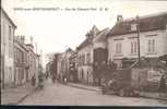 CPA 95-SOISY-sous-MONTMORENCY-Rue Du Chemin-vert-Personnages Et Camionette*immatrulation 9493 RB 4-SUIT75 18 - Soisy-sous-Montmorency