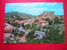 CPM-04-ALPES DE HAUTES PROVENCE-GREOUX LES BAINS-VUE SUR LA VILLE ET LE CHATEAU DES TEMPLIERS-CARTE EN BON ETAT - Gréoux-les-Bains