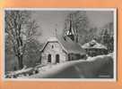 H354 Kirche Kapelle Beatenberg Im Winter.Sous Enveloppe En 1935 Vers Peseux - Beatenberg