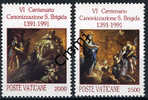 1991 - VATICANO - VATIKAN - VATICAN - VATICAAN - Unif. 916/17 - Santa Brigida  - MNH - Stamps Mint - Nuovi