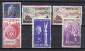 AUS221A - AUSTRALIA ,  1955 : 6 Valori Yvert N. 217/221 Gomma Integra ** - Años Completos