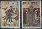 Andorra Andorre Espagnol Yvertn° 89-90 *** MNH Cept 1975 Cote 4,00 Euro - 1975