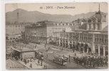 C  .P. A   (   NICE   " Place Masséna "  Belle Animation -tramway - Carte Comme Neuve ) - Plazas