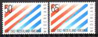 Niederlande / Netherlands 1982 : Mi 1207/1208 *** - 200 Jahre/Yrs. Holland/USA - Unused Stamps