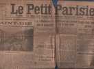 LE PETIT PARISIEN 19 05 1916 - SAINT DIE - LUC PLATT - ITALIE - SUISSE - SUEDE ... - Le Petit Parisien