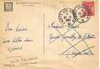 Francia Franquicia Militar. Poste Aux Armées 1949. Merrsburg - Cartas & Documentos