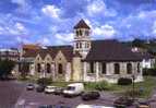 Cpsm Deuil La Barre (95) Eglise , Voitures ... - Deuil La Barre