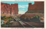 Denver & Rio Grande Western Railroad - Castle Gate, Price River Canon, Utah - Kunstbauten
