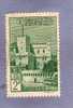 MONACO TIMBRE N° 277 OBLITERE VUE DU PALAIS 2F VERT - - Used Stamps