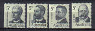 AUS397 - AUSTRALIA 1969 , Serie Yvert N. 397/400  *** - Nuovi