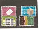 Suiza-Switzerland Nº Yvert Servicio 453-56 (MNH/**). - Dienstzegels