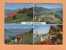 H421 Treib Seelisberg, Bahn, Multivues. Cachet Illisible.Photoglob 6331 - Seelisberg