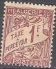 Algerie 1926 Michel Taxe 9 Neuf ** Cote (2005) 0.60 Euro Chiffre Sur Bande - Timbres-taxe