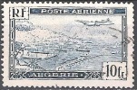 Algérie 1946 Michel 252 O Cote (2005) 0.20 Euro Avion Et Port D'Alger Cachet Rond - Usati