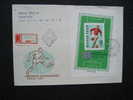 Ungarn 1966, Fussball WM England Block Mi 53A FDC - 1966 – Inghilterra