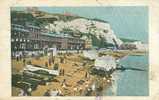 Britain United Kingdom - Beach & Cliffs, Dover Early 1900s Postcard [P649] - Dover