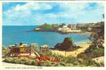 Britain United Kingdom - North Bay And Goscar Rock, Tenby 1960s Postcard [P650] - Pembrokeshire