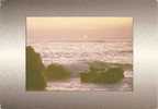 [sans Légende] Coucher De Soleil Sur La Mer Et Les Rochers (posté En 1992 De Barneville-Carteret, Manche) - N° R 639 - Tegenlichtkaarten, Hold To Light