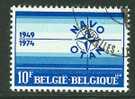 BELGIUM  1974 NATO  USED - OTAN