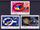 ESPAÑA 1991 - JUEGOS OLIMPICOS DE BARCELONA 92 - Edifil Nº 3134-3136 - Yvert 2743-2745 - Tischtennis