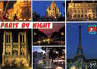 X VIAGGIATA Parigi Paris By Night - Paris La Nuit
