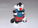 KINDER - Looney Tunes Sport - Sylvesre Footballeur - Figurine Sans Bpz - Monoblocs