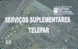# BRASIL 971237 Servicos Suplementares Telepar 50  12.97 Tres Bon Etat - Brésil