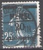 Memel 1920 Michel 20 O Cote (2011) 5.00 Euro Semeuse Cachet Rond - Usados