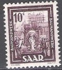 Saar 1949 Michel 272 Neuf ** Cote (2011) 0.40 € Artisanat Pour Les Bâtiments - Unused Stamps