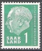 Saarland 1957 Michel 380 Neuf ** Cote (2011) 0.30 Euro Theodor Heuss - Ongebruikt