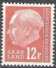 Saarland 1957 Michel 414 Neuf ** Cote (2011) 0.30 Euro Theodor Heuss - Neufs