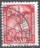 Saar 1949 Michel 281 O Cote (2011) 0.40 € Industrie De Charbons De Pierre Cachet Rond - Gebraucht