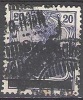 Sarre 1920 Michel 8 O Cote (2011) 1.30 Euro Type Germania Cachet Rond - Gebruikt