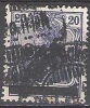 Sarre 1920 Michel 8 O Cote (2011) 1.30 Euro Type Germania Cachet Rond - Used Stamps