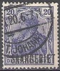 Sarre 1920 Michel 35 O Cote (2011) 0.80 Euro Type Germania Cachet Rond - Usados