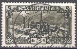 Sarre 1926 Michel 120 O Cote (2011) 1.70 Euro Usine Sidérurgique De Burbacher Cachet Rond - Usati