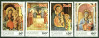 ZAIRE : 24-12-1987 : (MNH) Set 4v : OCB : 1323-1326  Yvert : 1244-1247. - Nuevos