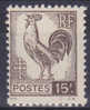 VARIETE     N° YVERT  647  TYPE COQ D ALGER  NEUF  LUXE - Unused Stamps