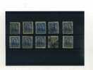 - USA . VARIANTES DU 5 CENTS  DE 1902 - Used Stamps