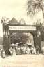 61/ SOUVENIR DES FETES DES 21 ET 22 AOUT 1909 ARC DE TRIOMPHE DE LA RUE DE LISIEUX - Gace