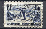 FR334  - Championnat De Ski, Chamonix No 334 - Usados