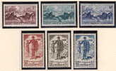 Série De 1948: Vie Locale  Maury 187-192 * Et 196, 198-205 Oblitérés - Unused Stamps